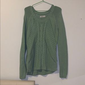 Light green sweater. Worn once!
